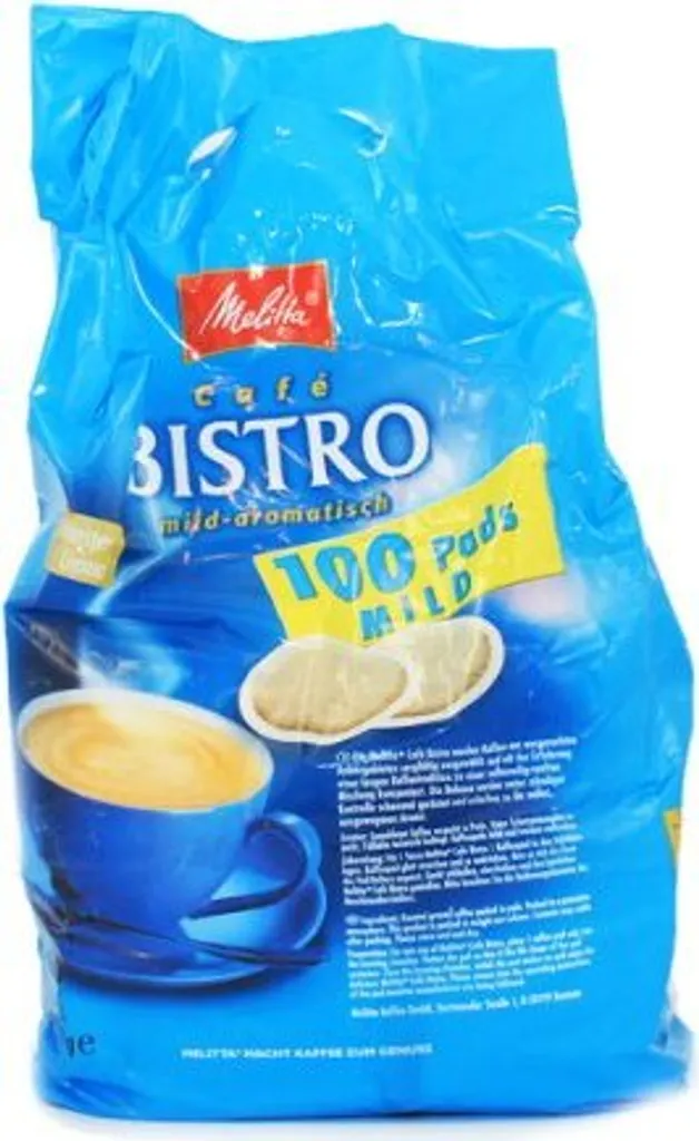 Melitta Bistro Kaffee Pads Mild Feiner Röstkaffee 100 Stück 700g 2 Melitta Bistro Kaffee Pads Mild Feiner Röstkaffee 100 Stück 700g – Bild 2