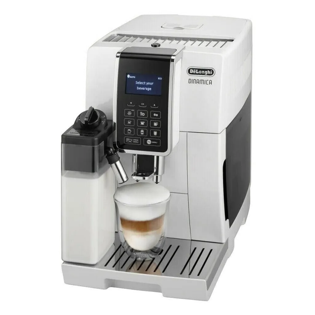 Delonghi ECAM 353.75.W Dinamica Kaffeevollautomat Weiß 1450 Watt 1,8L Tank 2 Delonghi ECAM 353.75.W Dinamica Kaffeevollautomat Weiß 1450 Watt 1,8L Tank – Bild 2