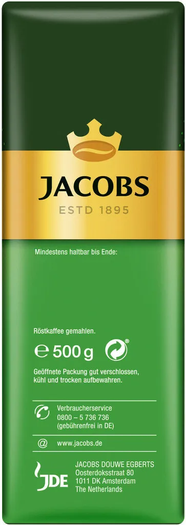 JACOBS Auslese Klassisch Filterkaffee 12x500g Kaffee Gemahlen 5 JACOBS Auslese Klassisch Filterkaffee 12x500g Kaffee Gemahlen – Bild 5