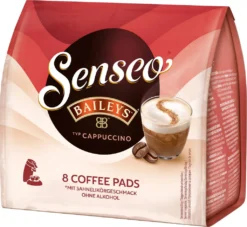 SENSEO Cappuccino Baileys Pads Sahnelikörgeschmack 10er Pack - 10 X 8 Getränke 11 SENSEO Cappuccino Baileys Pads Sahnelikörgeschmack 10er Pack - 10 X 8 Getränke -De’Longhi Verkaufsgeschäft 06c701d83e6857c37043f51b47847e62