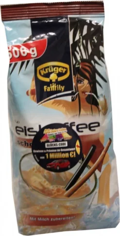 Krüger Family Eiskaffee Schoko | 500g-Beutel -De’Longhi Verkaufsgeschäft 081fee56fe098ca7e7ffdb72ac3c0525