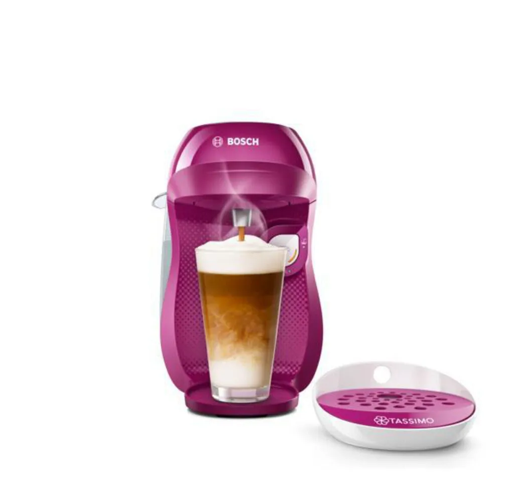 Bosch TASSIMO HAPPY Wild Purple +20 € Gutschein 1400 Watt 0,7 Liter Wassertank 20 Bosch TASSIMO HAPPY Wild Purple +20 € Gutschein 1400 Watt 0,7 Liter Wassertank – Bild 20
