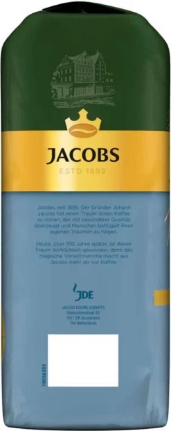 JACOBS Kaffeebohnen Expertenröstung Crema Mild Röstung Des Jahres 2x1 Kg Bohnen 12 JACOBS Kaffeebohnen Expertenröstung Crema Mild Röstung Des Jahres 2x1 Kg Bohnen -De’Longhi Verkaufsgeschäft 0b095220f0a356756b103287c23eef54 1