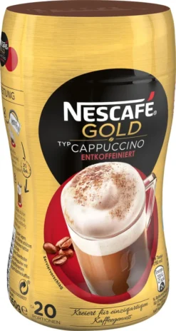 Nescafé® Nescafé Gold Typ Cappuccino Entkoffeiniert | 250g Dose -De’Longhi Verkaufsgeschäft 0b0f14d017a60c3ddbd7102ef87eca62