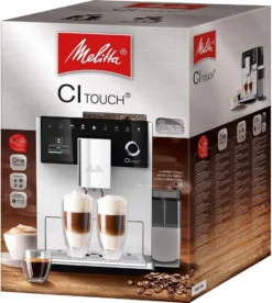 Melitta Caffeo CI Touch F63/0-101, Farbe:Silber -De’Longhi Verkaufsgeschäft 0b80485719f432dfd050246c8b07f528