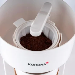 KORONA Kaffee To Go Kaffeemaschine Braun/Weiß Mit Becher 10 KORONA Kaffee To Go Kaffeemaschine Braun/Weiß Mit Becher -De’Longhi Verkaufsgeschäft 0b82be6cea018b4239843dee11650454