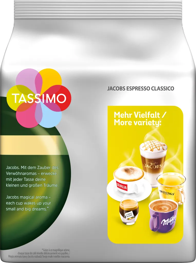 Tassimo Jacobs Espresso Classico | 16 T Discs, Kaffeekapseln 2 Tassimo Jacobs Espresso Classico | 16 T Discs, Kaffeekapseln – Bild 2