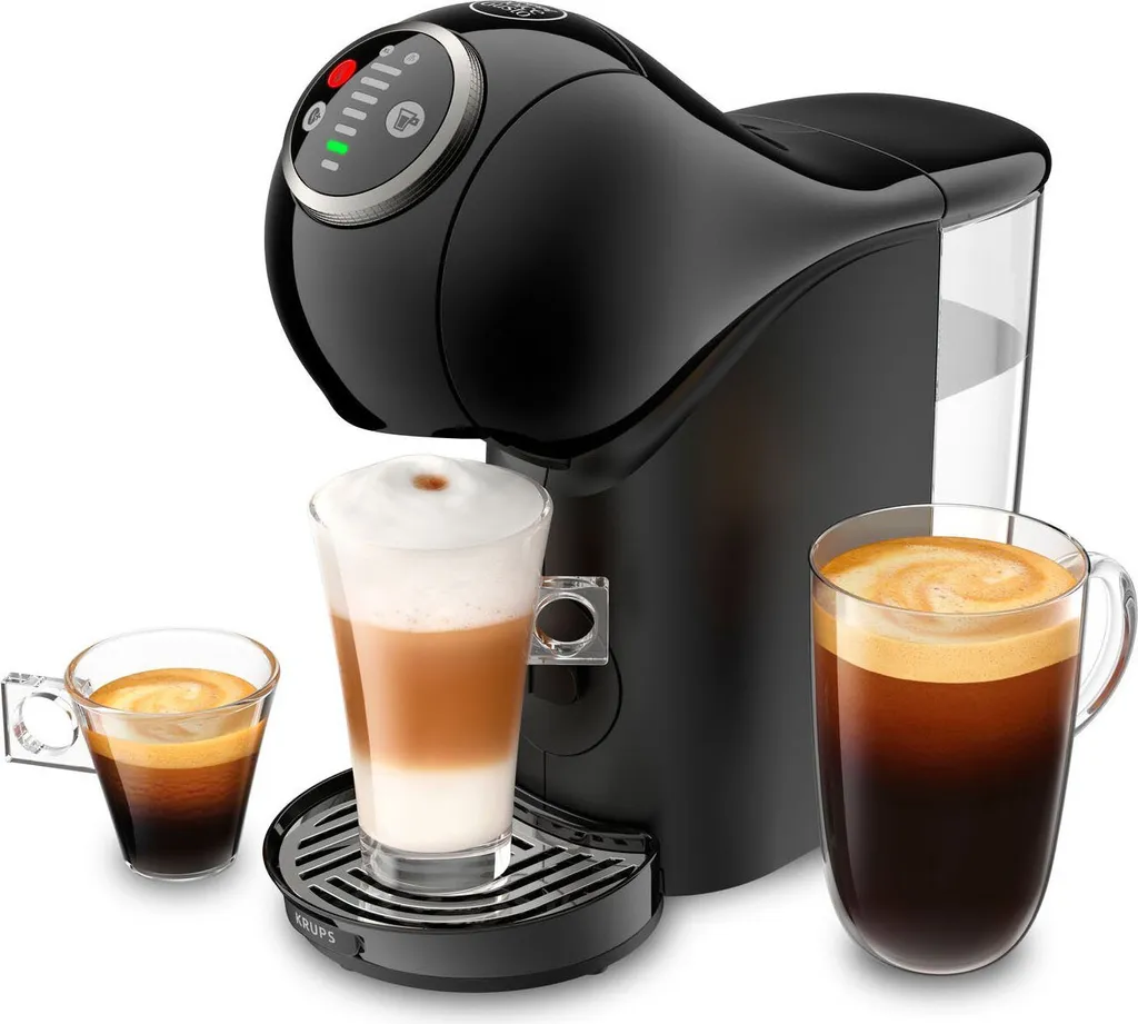 Krups Genio 2 KP340, Espressomaschine, 0,8 L, Kaffeekapsel, 1500 W, Schwarz 5 Krups Genio 2 KP340, Espressomaschine, 0,8 L, Kaffeekapsel, 1500 W, Schwarz – Bild 5