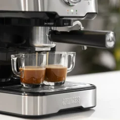 Princess 2 Tassen Espresso- & Kapselmaschine Mit Milchaufschäumer -De’Longhi Verkaufsgeschäft 0c843bef4a29d5427673cec4b98dd8f7