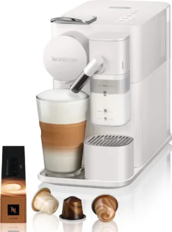 De'Longhi Nespresso Kapselmaschine Lattissima One EN510.W, Weiß