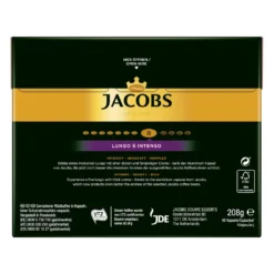 JACOBS Lungo 8 + Espresso 10 Nespresso®* Kompatibel - 240 Kapseln XXL-Pack -De’Longhi Verkaufsgeschäft 0db25692cadf95383aad2e57d21d32b5