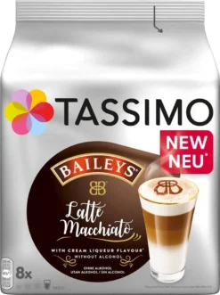 TASSIMO Kapseln Milk Range Vielfaltspaket T-Discs 40 Getränke 5 Sorten Kaffeespezialitäten -De’Longhi Verkaufsgeschäft 0e45377f9e4221fee13b3d24e2b8c83a 1