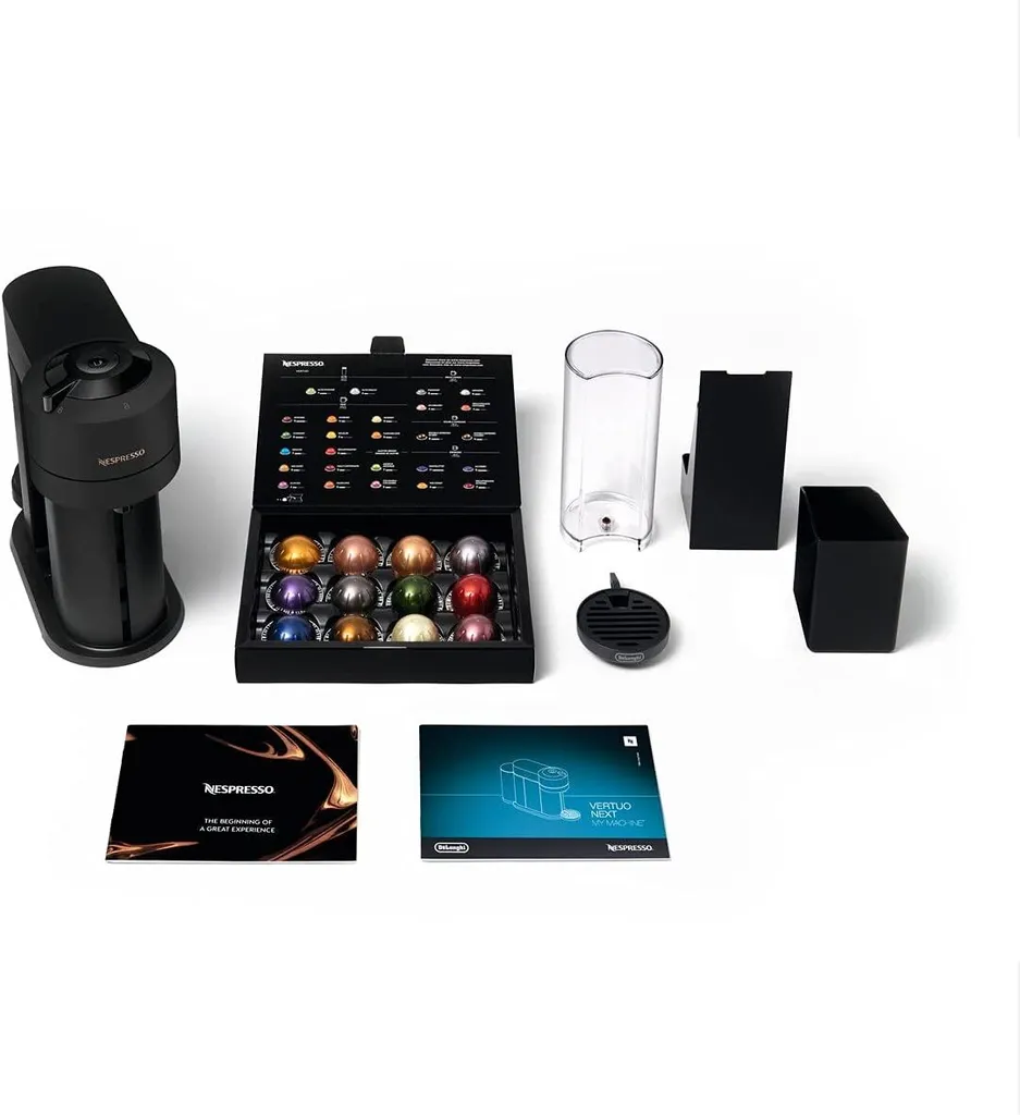 De'Longhi DeLonghi Kapselmaschine Nespresso ENV120.BM Vertuo Next Premium Schwarz 4 De'Longhi DeLonghi Kapselmaschine Nespresso ENV120.BM Vertuo Next Premium Schwarz – Bild 4