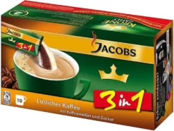 Jacobs Classic 3in1 Sticks | Löslicher Kaffee | 10 Portionen 22 Jacobs Classic 3in1 Sticks | Löslicher Kaffee | 10 Portionen -De’Longhi Verkaufsgeschäft 0f4e5bf55b456fcc43734305c682646f