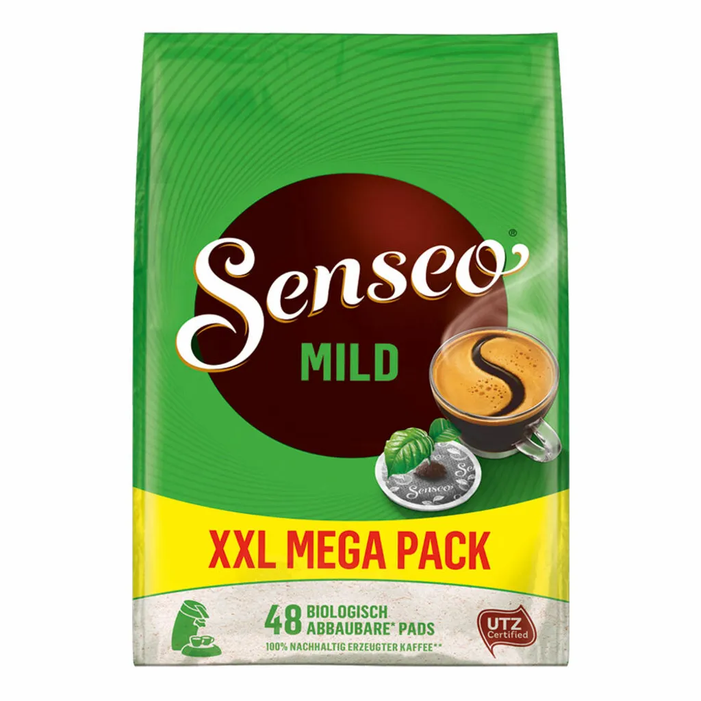 SENSEO Kaffeepads Mild Senseopads 48 Getränke Pads XXL Vorratspackung Softpad 5 SENSEO Kaffeepads Mild Senseopads 48 Getränke Pads XXL Vorratspackung Softpad – Bild 5