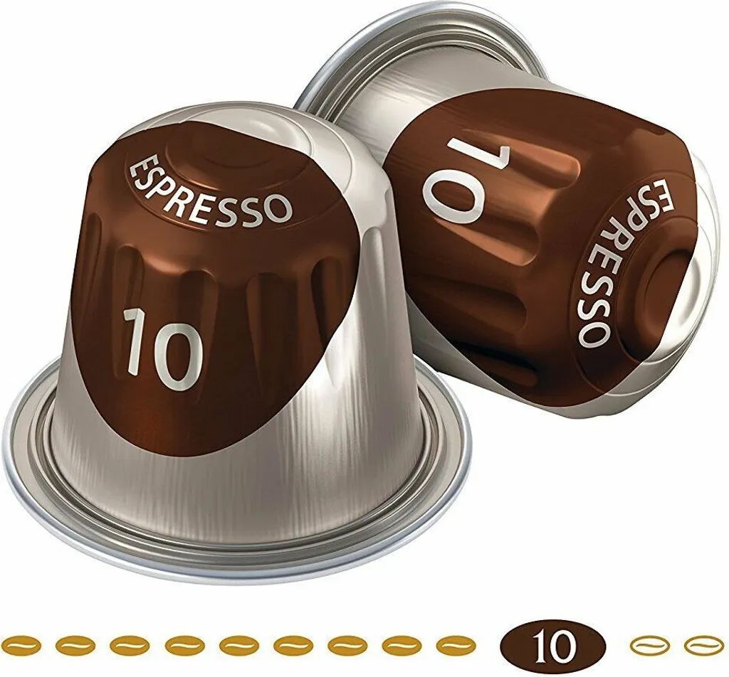 JACOBS Espresso 10 Intenso 200 Nespresso®* Kompatible Kaffeekapseln 5 JACOBS Espresso 10 Intenso 200 Nespresso®* Kompatible Kaffeekapseln – Bild 5