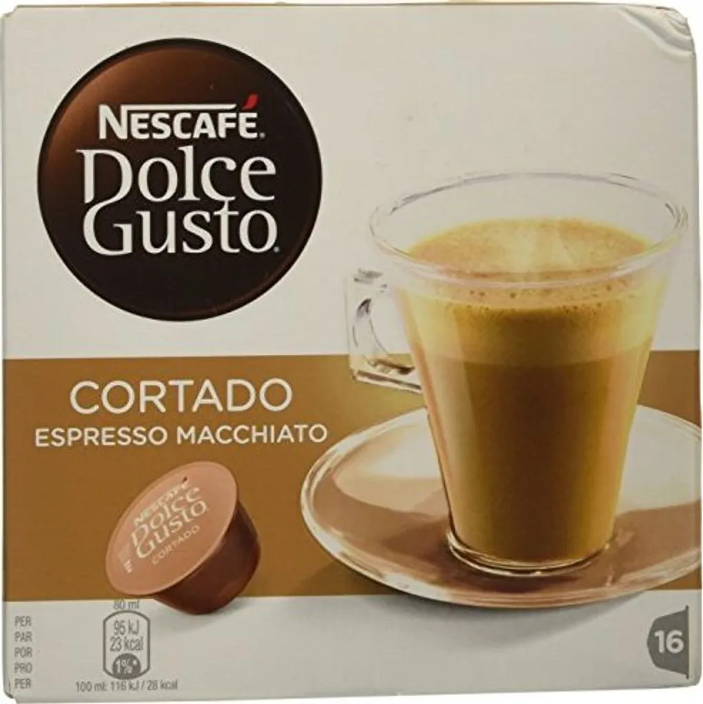 Nescafé® Nescafé Dolce Gusto Cortado Espresso Macchiato | 16 Portionen 3 Nescafé® Nescafé Dolce Gusto Cortado Espresso Macchiato | 16 Portionen – Bild 3
