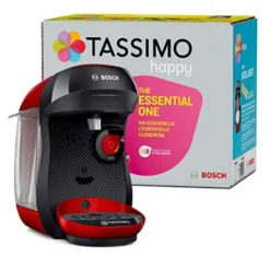 TASSIMO Kaffeekapselmaschine Happy TAS1003, Rot -De’Longhi Verkaufsgeschäft 12aa01be38a7acf997491a13c9526897