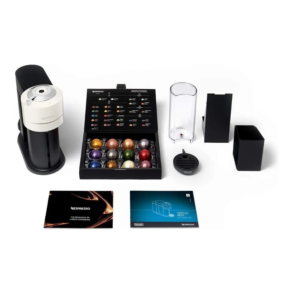 De'Longhi Nespresso-Kapselmaschine Vertuo Next ENV 120.W + Milchaufschäumer 7 De'Longhi Nespresso-Kapselmaschine Vertuo Next ENV 120.W + Milchaufschäumer – Bild 7