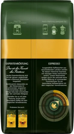 JACOBS Kaffeebohnen Expertenröstung Espresso 3 Kg Ganze Espressobohnen + 1 Jacobs Barista Becher + 1 Dose 10 JACOBS Kaffeebohnen Expertenröstung Espresso 3 Kg Ganze Espressobohnen + 1 Jacobs Barista Becher + 1 Dose -De’Longhi Verkaufsgeschäft 14800e9ade06f13670e47790abdf7934