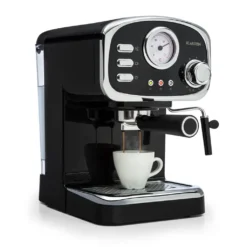 Espressionata Gusto Espressomaschine 1100W 15 Bar Druck Schwarz