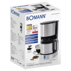 Bomann Thermo-Kaffeeautomat KA 6037 CB Edelstahl/schwarz 17 Bomann Thermo-Kaffeeautomat KA 6037 CB Edelstahl/schwarz -De’Longhi Verkaufsgeschäft 17c3841ac25ed87e4b988e831c7b8876