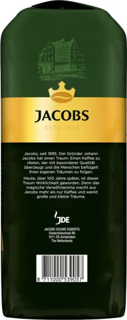 JACOBS Kaffeebohnen Expertenröstung Espresso 3 Kg Ganze Espressobohnen + 1 Jacobs Barista Becher + 1 Dose 11 JACOBS Kaffeebohnen Expertenröstung Espresso 3 Kg Ganze Espressobohnen + 1 Jacobs Barista Becher + 1 Dose -De’Longhi Verkaufsgeschäft 182717db8bc5e65b5860e87278ec406e