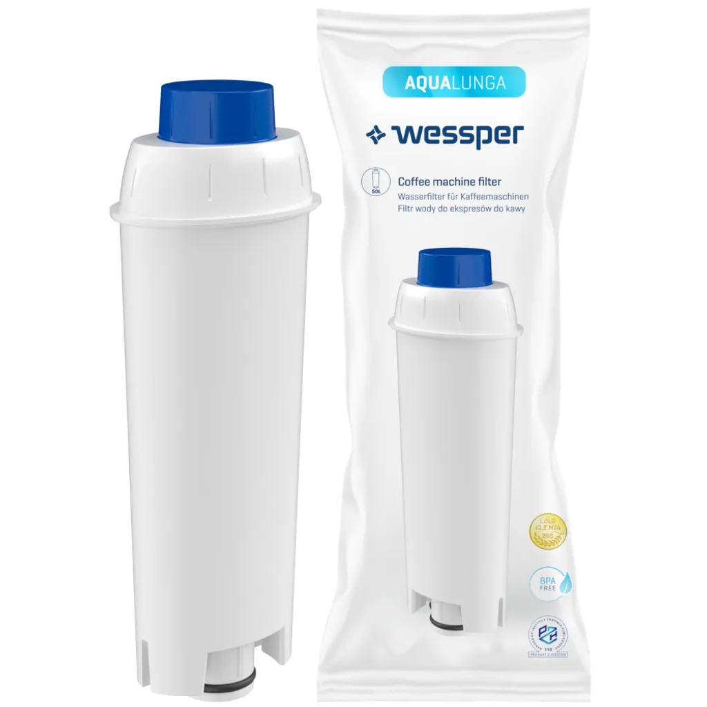 2x Wessper AquaLunga Wasserfilterpatrone Für DeLonghi Espressomaschinen (SER3017 DLS C002) 2 2x Wessper AquaLunga Wasserfilterpatrone Für DeLonghi Espressomaschinen (SER3017 DLS C002) – Bild 2