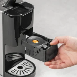 Princess 4-in-1 Multi-Kapsel-Kaffeemaschine 1450W 0,8L Schwarz Silbern -De’Longhi Verkaufsgeschäft 18d8ebc9b81716b434e928e37ed1c06f