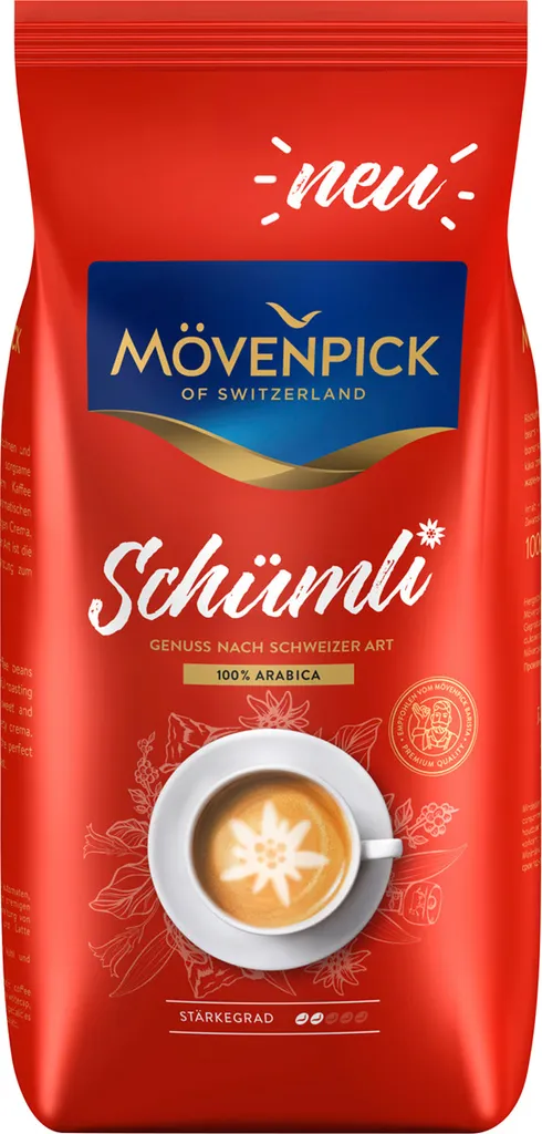 Kaffee SCHÜMLI Von Mövenpick, 1000g Bohnen 2 Kaffee SCHÜMLI Von Mövenpick, 1000g Bohnen – Bild 2