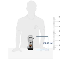 Tchibo Siebträger Espressomaschine „Lapressa“, Mit Doppelauslauf Und Milchaufschäumdüse (15 Bar, 980ml Wassertank), Inkl. Zwei Doppelwandigen Sieben, Für Espresso Und Milchschaum, Edelstahl -De’Longhi Verkaufsgeschäft 1addaa588243da66564cb9aac865d1e5