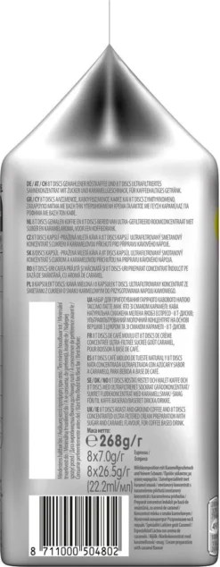 TASSIMO Jacobs Latte Macchiato Caramel 5er Pack T Discs Kapseln 5 X 8 Getränke -De’Longhi Verkaufsgeschäft 1debcbcf7b242cb5887fc2c8cdf4ba89