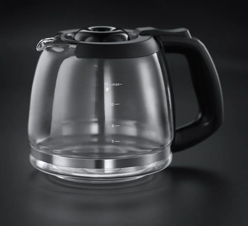 Russell Hobbs 22000-56 Chester Grind Und Brew Glas-Kaffeemaschine Mahlwerk 2 Russell Hobbs 22000-56 Chester Grind Und Brew Glas-Kaffeemaschine Mahlwerk – Bild 2