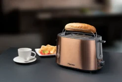 Bestron Filter-Kaffeemaschine Für 8 Tassen Kaffee, Inkl. 1L Thermokanne + Toaster Mit 2 Röstkammern + Wasserkocher Mit 360° Basis, Vorteilspaket Der Copper Collection, Farbe: Kupfer -De’Longhi Verkaufsgeschäft 1f8d6d6b60ed85a4d5bdaa77e5521a02