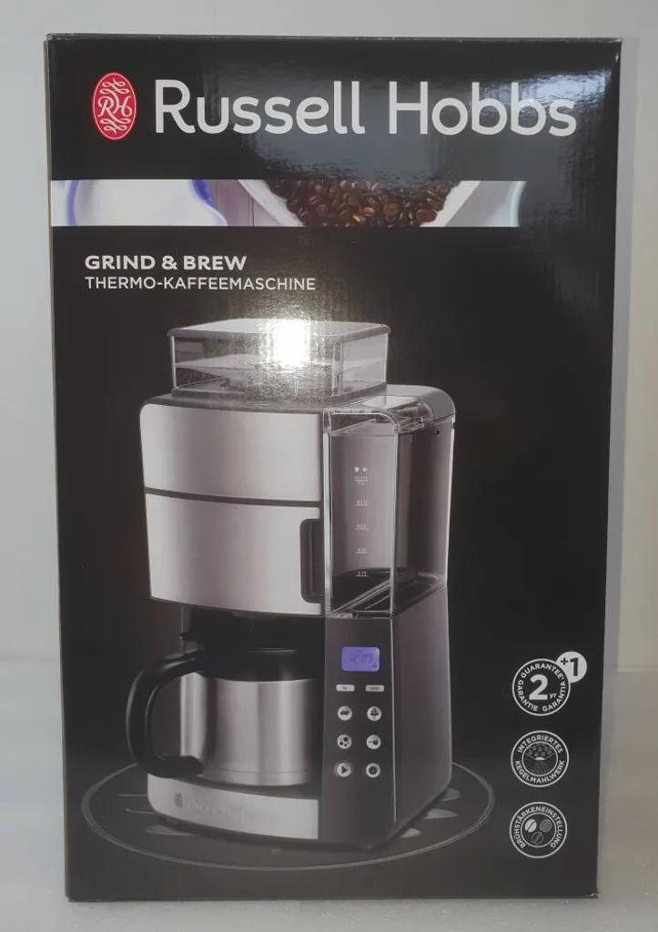 Russell Hobbs Filterkaffeemaschine Grind & Brew Kaffeemaschine (25620-56) 12 Russell Hobbs Filterkaffeemaschine Grind & Brew Kaffeemaschine (25620-56) – Bild 12