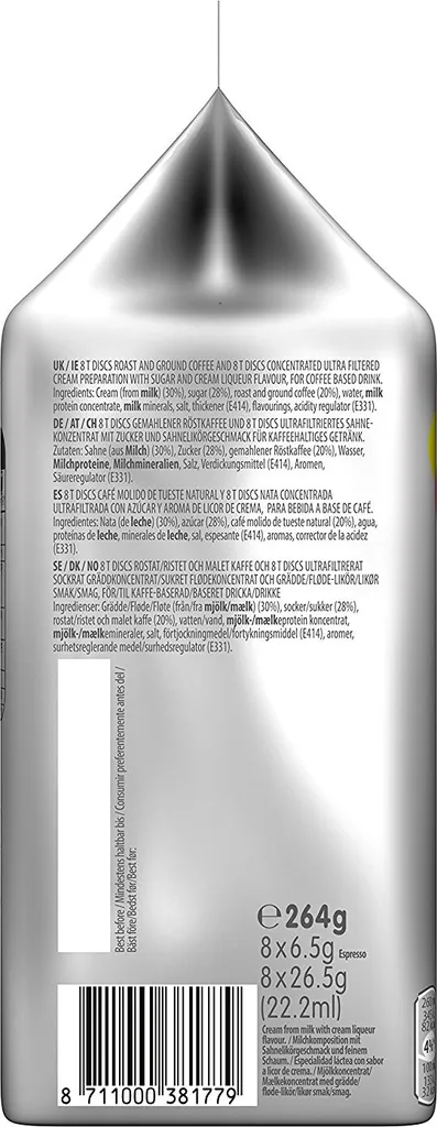 TASSIMO Latte Macchiato Baileys 5er Pack T Discs Kaffee Kapseln 5 X 8 Getränke 4 TASSIMO Latte Macchiato Baileys 5er Pack T Discs Kaffee Kapseln 5 X 8 Getränke – Bild 4