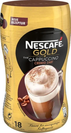 Nescafé® Nescafé Gold Typ Cappuccino Cremig Zart | 250g -De’Longhi Verkaufsgeschäft 24493ddce384746f1e6561a300eb70b2