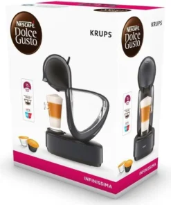 Krups Kapselmaschine KP 173B Nescafe Dolce Gusto Infinissima Cosmic-Grey, Farbe:Cosmic-Grau -De’Longhi Verkaufsgeschäft 2502100b97caf2da40cb2b858c085b51