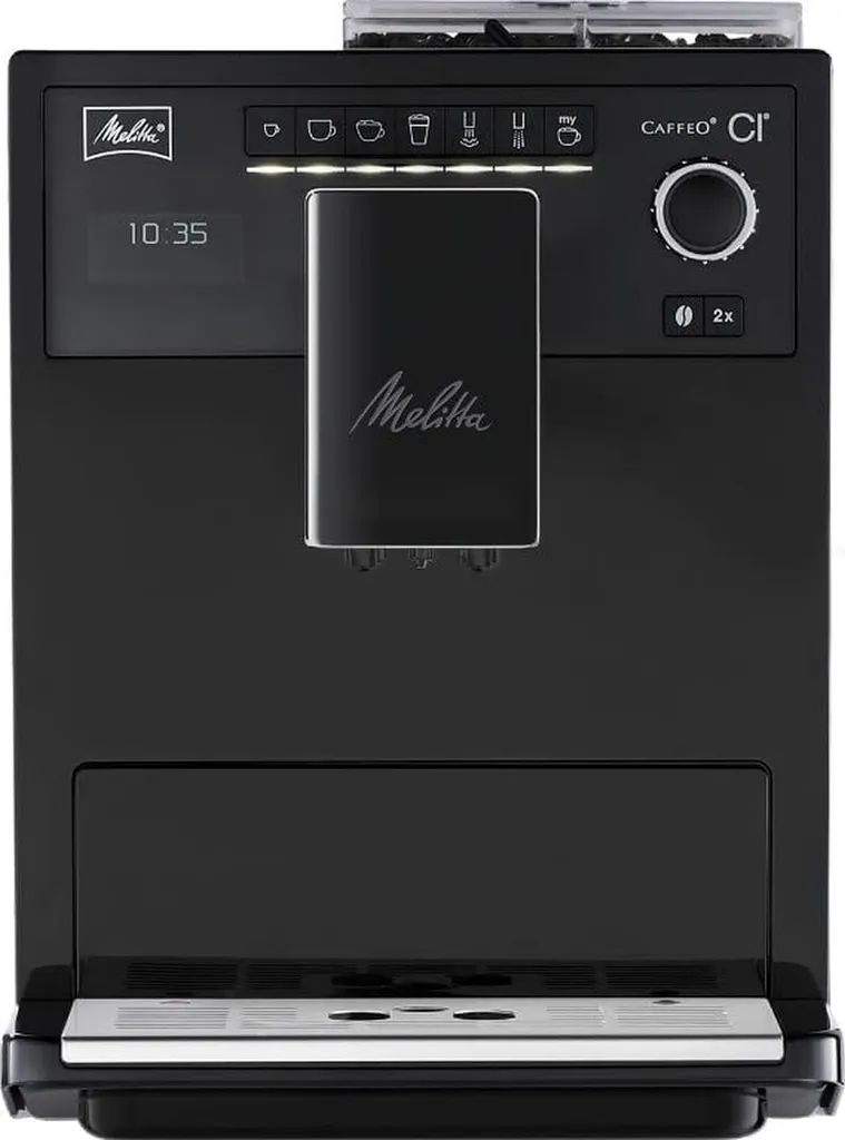 Melitta MELLITA CI Pure Black Kaffeemaschine - MAE970-003 - 4 Kaffeestärken, 3 Mögliche Einstellungen Der Konischen Stahlmühle 2 Melitta MELLITA CI Pure Black Kaffeemaschine - MAE970-003 - 4 Kaffeestärken, 3 Mögliche Einstellungen Der Konischen Stahlmühle – Bild 2