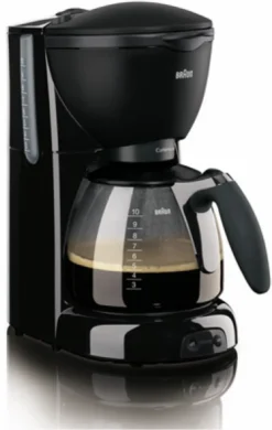 BRAUN Kaffeemaschine KF 560/1 Schwarz -De’Longhi Verkaufsgeschäft 2643726ae432e42b0838e0f252edd299