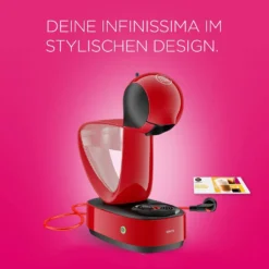 Krups Espressomaschine NESCAFÉ® DOLCE GUSTO® Infinissima KP1708, Rot -De’Longhi Verkaufsgeschäft 27417647518d9fc8a4857be2b4a9faed