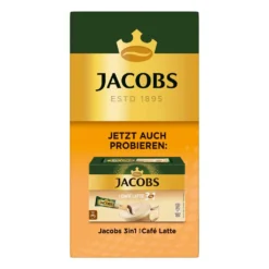 JACOBS 3in1 Typ Caramel Löslicher Kaffee 12er Pack 12 X 10 Getränke Sticks -De’Longhi Verkaufsgeschäft 27cacbdffc17c6ca99937a0caccd79df