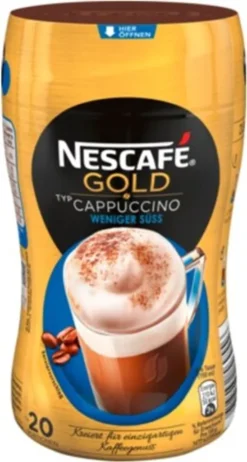 Nescafé® Nescafé Gold Typ Cappuccino Weniger Süß | 250g Dose -De’Longhi Verkaufsgeschäft 290e4501de55ce1b7e4f5656005a82aa