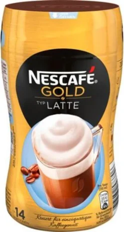 Nescafé® Nescafé Gold Typ Latte | 250g Dose 16 Nescafé® Nescafé Gold Typ Latte | 250g Dose -De’Longhi Verkaufsgeschäft 2ada7b8bb5eae1b3a9781d32579d3b17