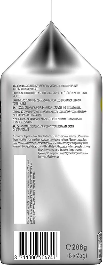Tassimo Jacobs Cappuccino Choco 5er Pack, 40 Getränke, 5 X 8 T-Discs 5 Tassimo Jacobs Cappuccino Choco 5er Pack, 40 Getränke, 5 X 8 T-Discs – Bild 5