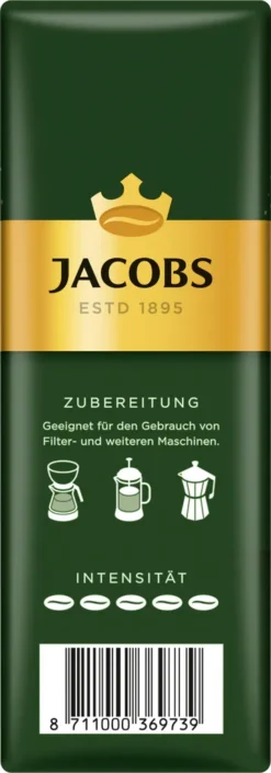 Jacobs Filterkaffee Krönung Kräftig | Gemahlen | 500g 9 Jacobs Filterkaffee Krönung Kräftig | Gemahlen | 500g -De’Longhi Verkaufsgeschäft 2b7bd8568b6f3ecbf68f13b0f946dc59