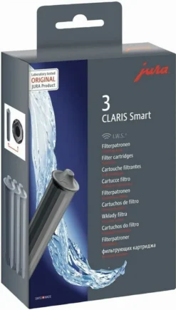 Jura 71794 Claris Smart Filterpatrone Grau 3er Pack -De’Longhi Verkaufsgeschäft 2c8b4c81c451fa8aaa6b24f0e645a84a