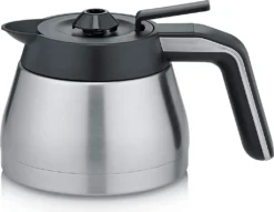 SEVERIN FILKA Vollautomat Für Filterkaffee Mit Thermokanne KA 4851 Aus Edelstahl, Matt-schwarz Edelstahl-gebürstet -De’Longhi Verkaufsgeschäft 2c9c6519bd94f772dcc3b15e30a60636