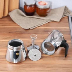 GRÄWE Espressokocher Mit Glaskanne, 9 Tassen -De’Longhi Verkaufsgeschäft 2d2136446cb7cbc5792809832ee1fbb0