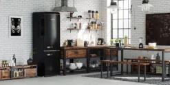 ETA Siebträgermaschine STORIO ETA618190020 Retro Schwarz, 1350W, Max.20 Bar, Thermoblock -De’Longhi Verkaufsgeschäft 2de290a1373ba0e215612007191874f1